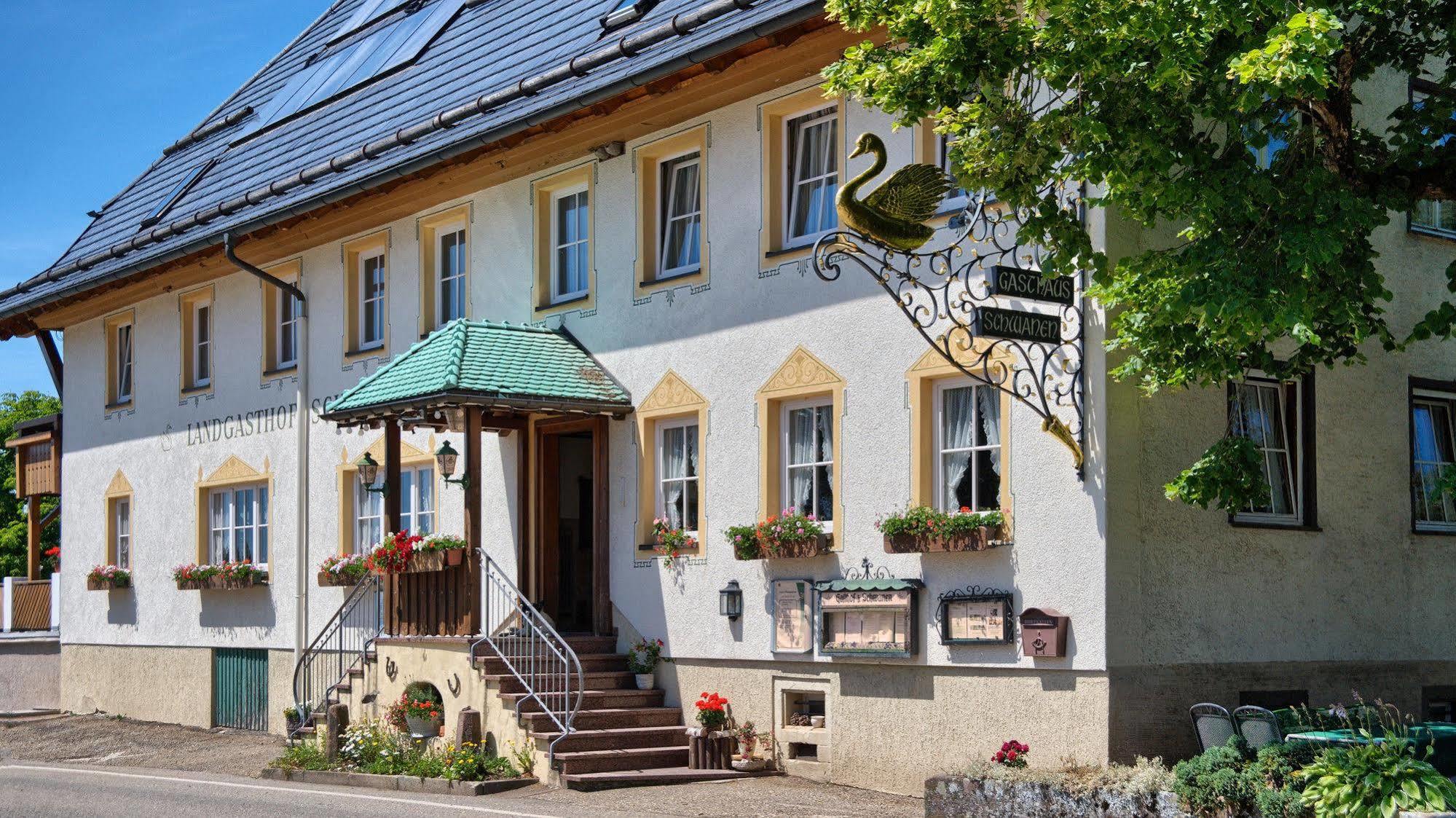 Landgasthof Zum Schwanen Хорнберг Екстериор снимка